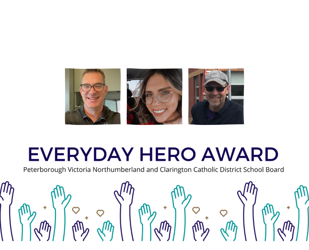 Everyday Heroes: Mark Joly, Tara Shepherd, and Stephen Bird - PVNCCDSB